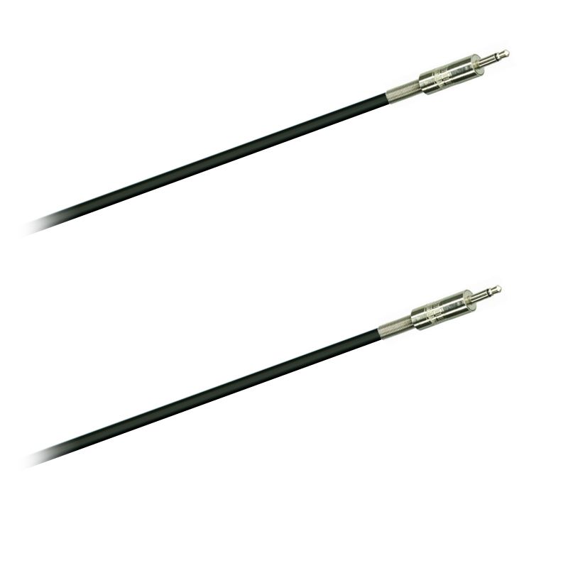 Audio-Kabel, nesymetrický, Jack-konektor 3,5mm mono - Jack-konektor 3,5mm mono - 0,5 m