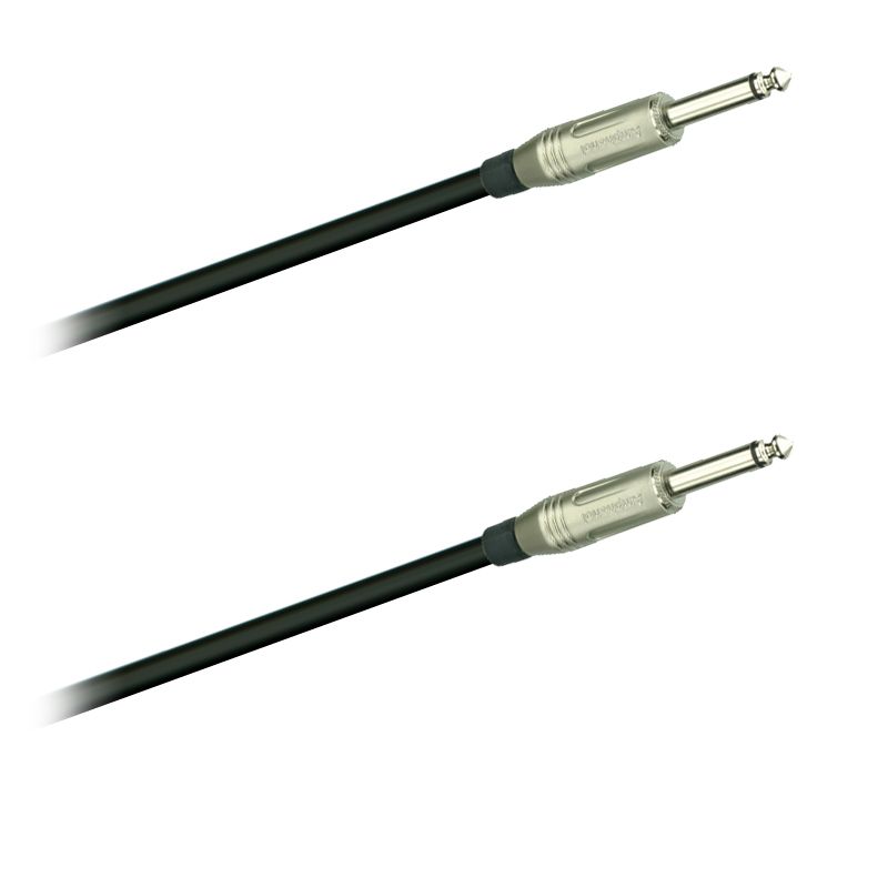 Instrument-kabel, Jack 6,3mm / mono  Amphenol ACPM-GN - 0,25 m