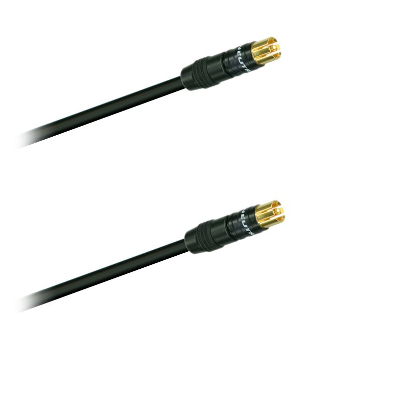 Audio kabel nesym. Cinch-Cinch  Neutrik NF2C-B   (0,5 - 10m)