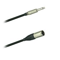 Audio-kabel  sym., Jack Amphenol ACPM-GN  - XLR Amphenol AC3M  (0,5 - 20m)