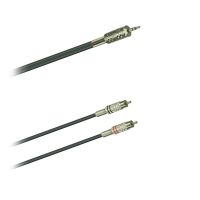 Y-Audio kabel sym. Jack konektor 3,5mm stereo  2x Cinch (1,0  - 10m)