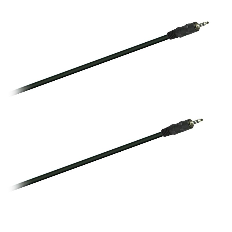 Audio-Kabel, symetrický, Jack-konektor 3,5mm stereo - Jack-konektor 3,5mm stereo - 3,0 m