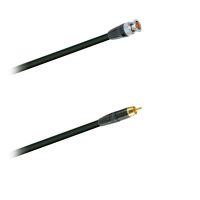 S/PDIF - kabel 75 Ohm - BNC Neutrik NBNC 75 BLP7 - Cinchkonektor Rean NYS-373  (0,5 - 20m)