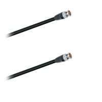 BNC -kabel 75 Ohm  BNC-konektor Neutrik NBNC 75 BLP7  (0,5 - 20m)