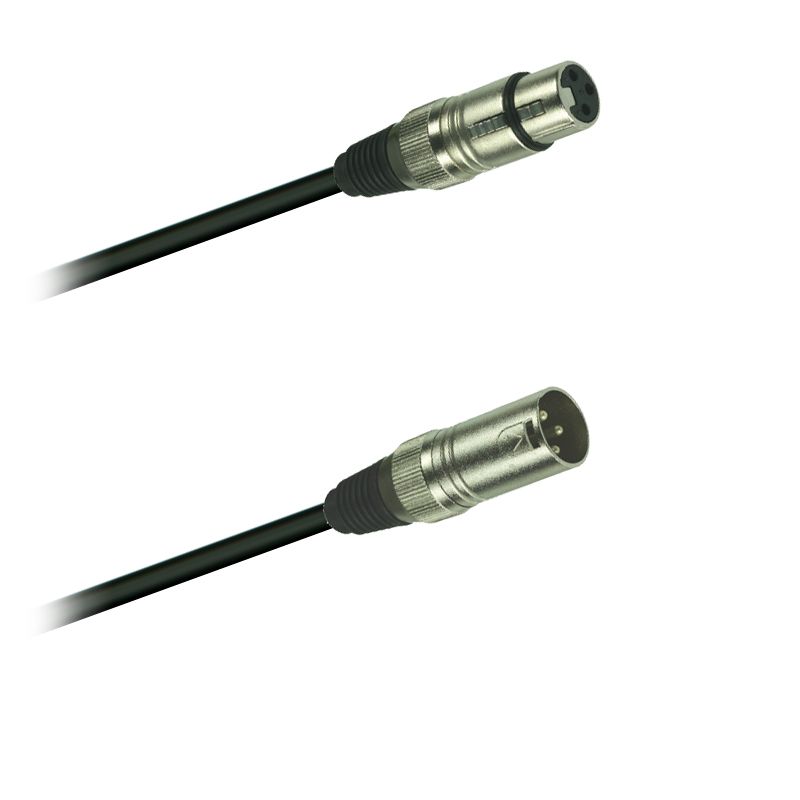 AES/EBU/110 Ohm - kabel sym.  XLR-konektor 3PM - XLR-spojka 3PF  (0,5 - 20m)