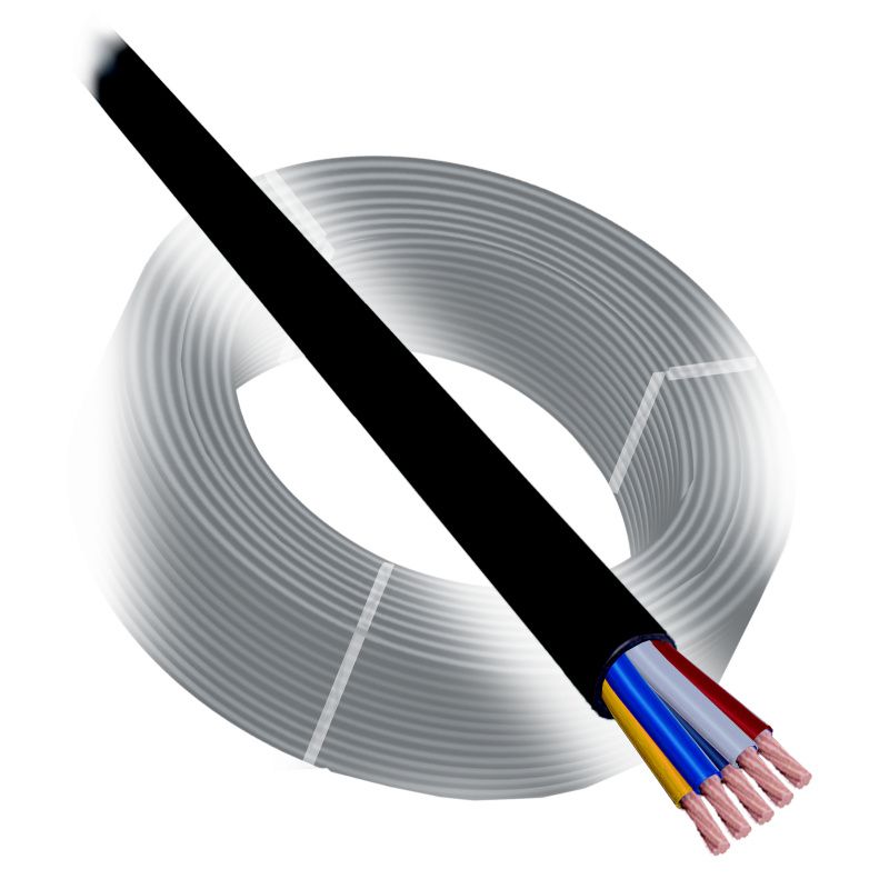 Reproduktorový kabel 2x 4,0mm2, cívka 100m