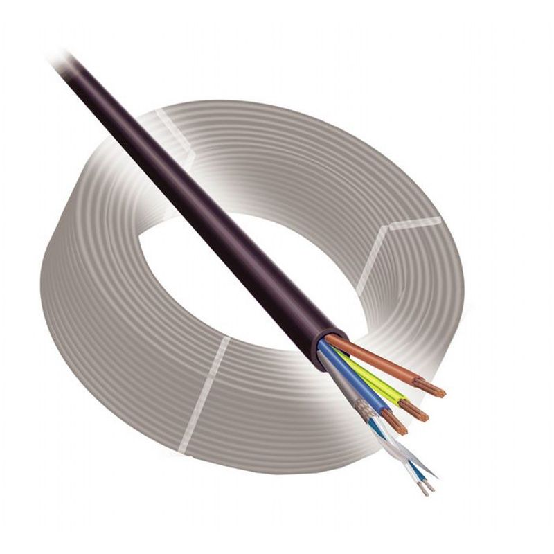 Hybrid kabel 110 Ohm-Digital-Audio + síť 3x 1,5mm2