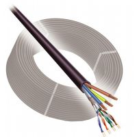 Hybrid kabel Cat7 + síť 3x 1,5mm2  (FRNC)