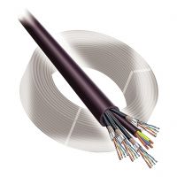 Hybrid kabel 4x Cat 5e + síť 3x2,5mm2