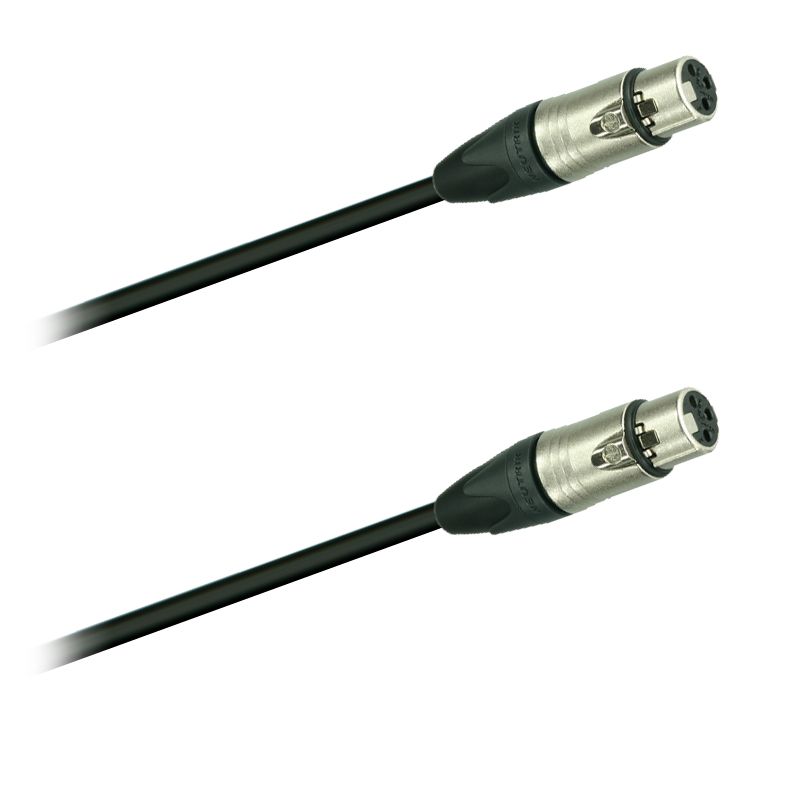 Audio adaptér kabel XLR NC3FXX - NC3FXX Neutrik (0,2m)