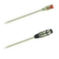 Digital adaptér kabel  RJ45 - XLR F (0,2m)