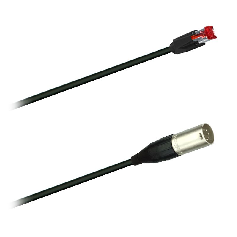 Digital adaptér kabel  RJ45 - XLR AC5M Amphenol (0,2m)