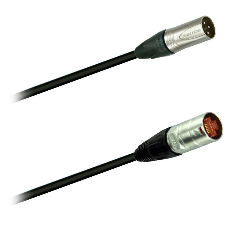 Digital adaptér kabel  RJ45 etherCon - XLR NC3MXX Neutrik(0,2m)