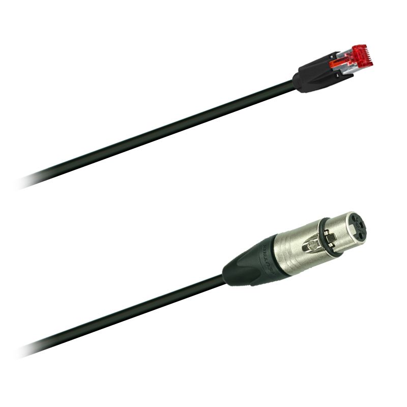 Digital adaptér kabel  RJ45 - XLR NC3FXX Neutrik(0,2m)