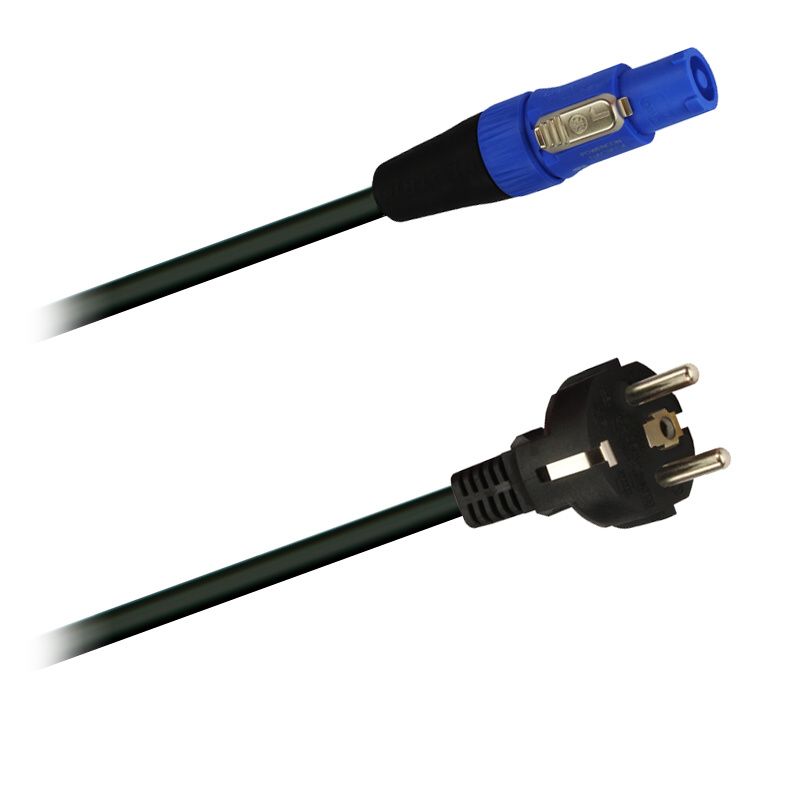 PowerCON - síťový kabel - zástrčka -3,0m