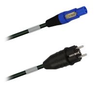 PowerCON - gumový-síťový kabel  2,5mm2 (1,5m-10m)