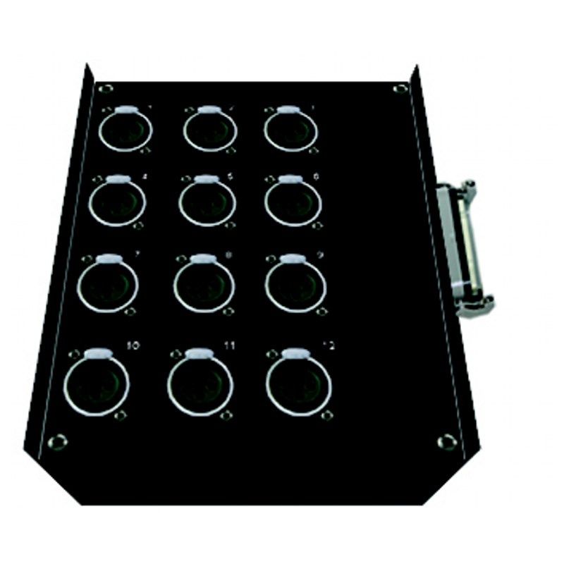 Stageboxy s jedním Multipin-systémem 12/0 Neutrik
